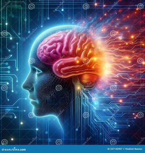 Digital Consciousness, Brain Potential. Ideas And Innovation. Free Your Mind. Synapses And ...
