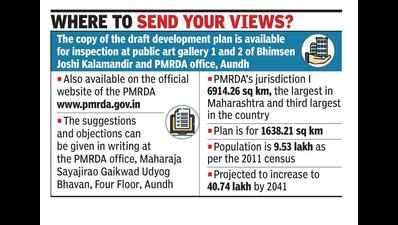Citizens have 30 days to submit views on PMRDA’s draft development plan ...