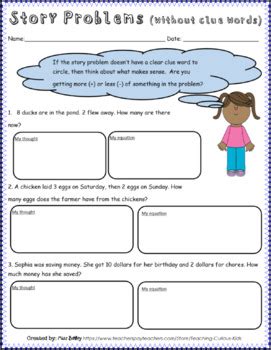 First Grade Math Story Problems 的图像结果