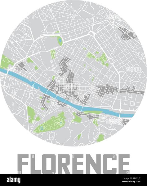 Florence map florence city hi-res stock photography and images - Alamy