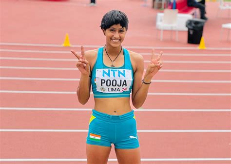 Pooja sets new U20 National Record in High Jump at U20 World Athletics ...