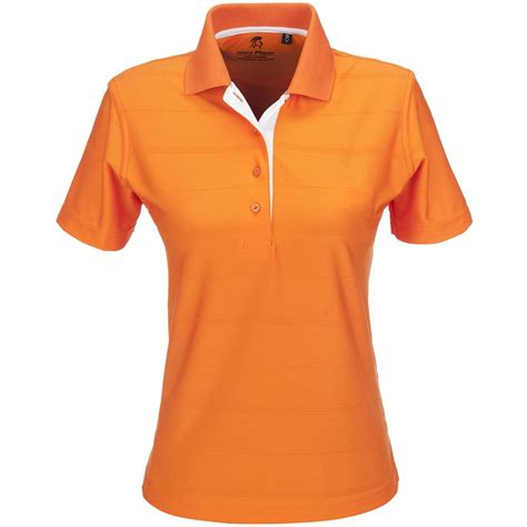 Ladies Admiral Golf Shirt - Orange - Golftees