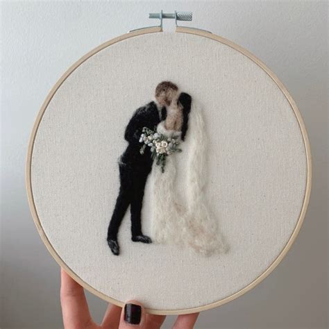 Image result for Embroidering On Wool