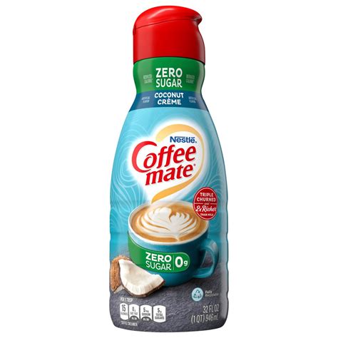 Coffee mate Nestle Coffee Mate Zero Sugar Coconut Creme Liquid Coffee ...