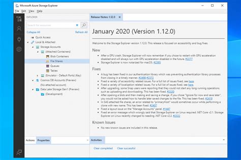 Image result for Latest Version of Azure Storage Explorer