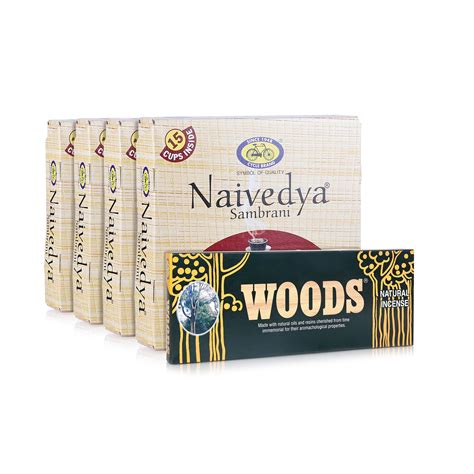 Combo Of Naivedya Sambrani Cups And Woods Incense Sticks – Cycle.in