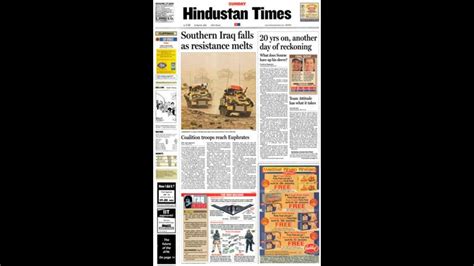 HT This Day: March 23, 2003 -- Southern Iraq falls as resistance melts ...