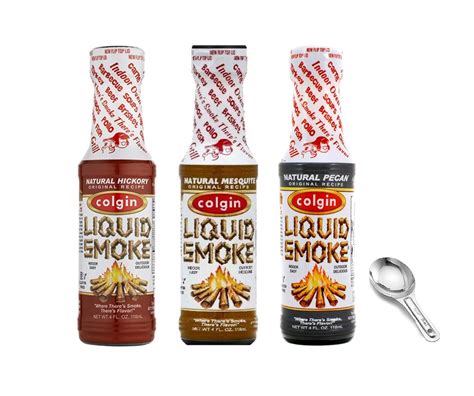Buy Colgin Liquid Smoke Variety Pack, Natural Hickory, Natural Mesquite ...