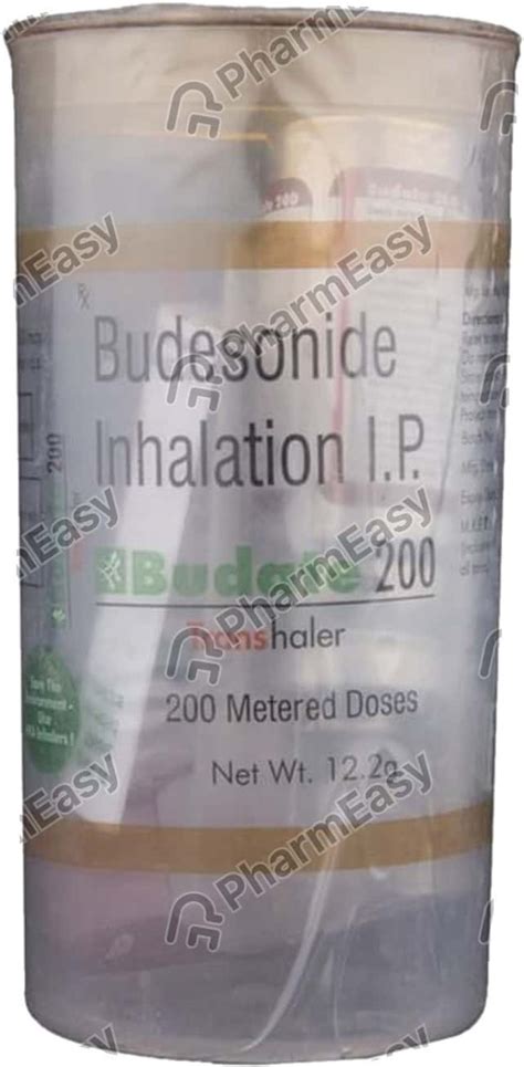 Budate 200 MCG Transhaler (200): Uses, Side Effects, Price & Dosage ...