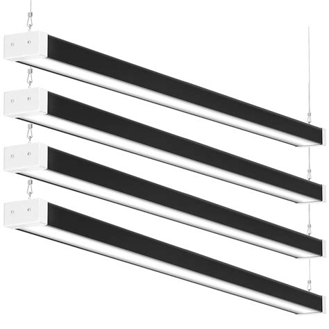 Buy FAITHSAIL 4FT LED Linear Light 5000K 6000LM Suspension Office ...