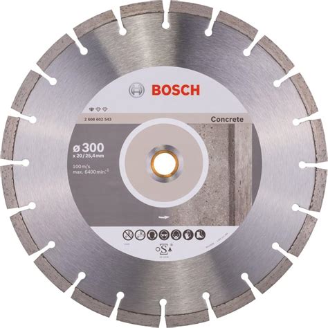 Bosch Professional Diamond Cutting Blade, Diameter 12" / 300Mm ...