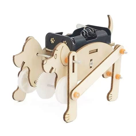 DIY Wooden Robot Dog STEM Kit Robo-Dog A STEM – REES52