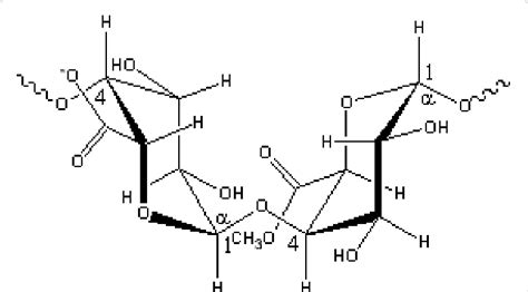 Image result for Pectin Structure Methanol