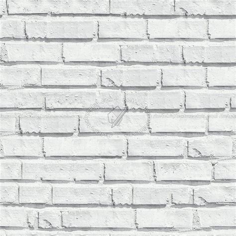 White bricks texture seamless 00491 | White brick texture, Brick ...