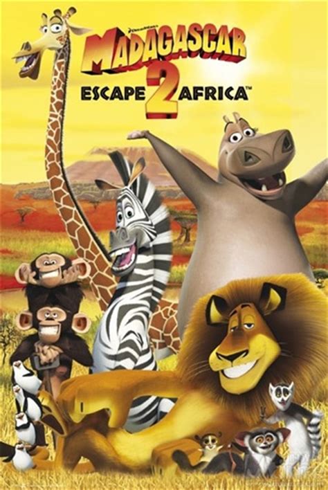 马达加斯加2：逃往非洲海报 2 | 金海报-GoldPoster