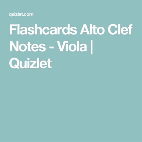 Image result for Viola Alto Clef Notes