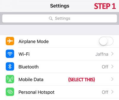 Image result for iPhone Settings Menu Volte