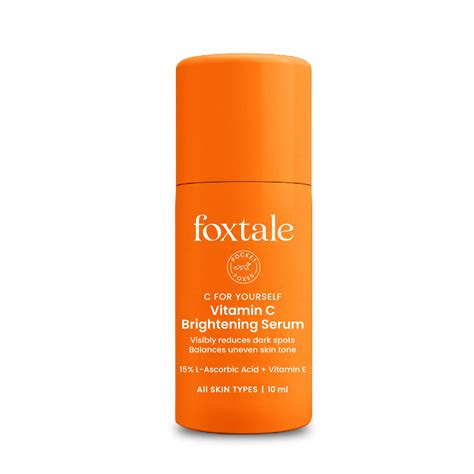 Foxtale 15% Vitamin C Face Serum for Glowing Skin | Pure L-Ascorbic ...