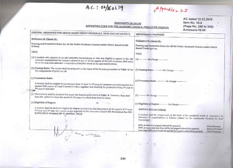 CBCS mark distribution - BA (Hons.) History - Studocu