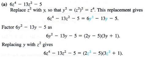 Image result for How to Factor Using Substitution
