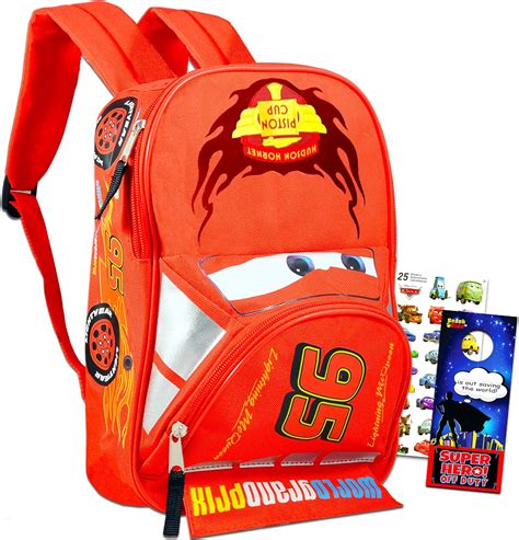 Deluxe Disney Cars Lightning McQueen Backpack Bundle Nepal | Ubuy