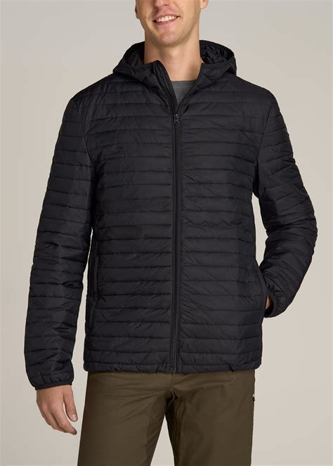 Tall Men's Packable Puffer Jacket | American Tall