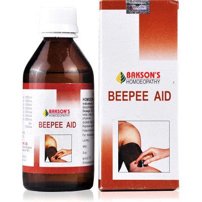 Bakson Bee Pee Aid Drops (100ml) – ShopHomeo®