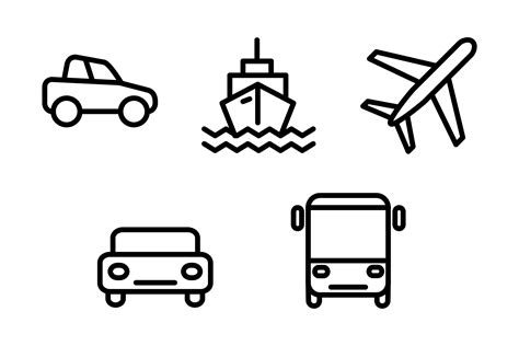 Transportation Icon Vector 的图像结果