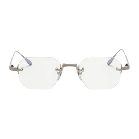 Shop Akoni JUNO-ONE Square Optical Frame AKX-308C SLV | Optorium