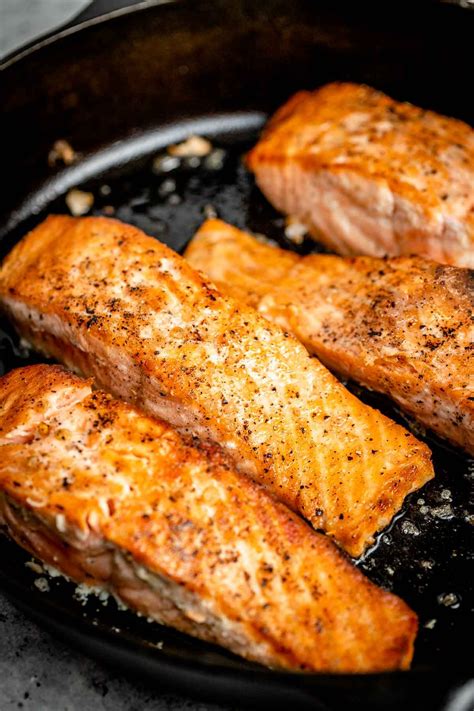 Crispy pan seared salmon – Artofit