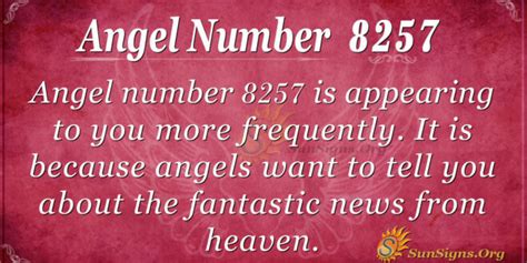 Angel Number 8257 Meaning: Testimonial Of God