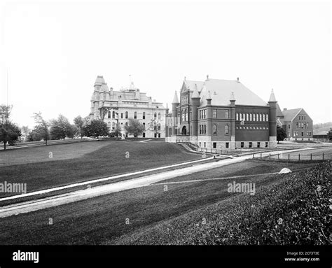 Library and Hall of Languages, Syracuse University, Detroit Publishing ...