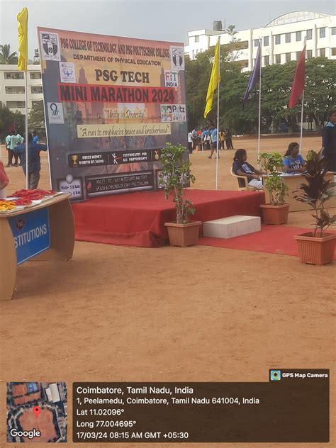 First aid support by PSG Hospitals @ mini marathon conducted by PSG ...