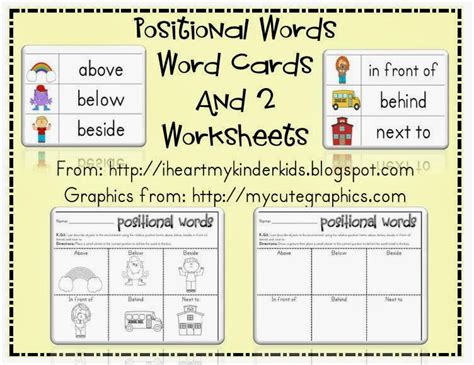 Image result for Positional Words Games