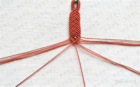 妹子教红绳手链编法过程，这么漂亮的手链，你也可以做成了 - 知乎