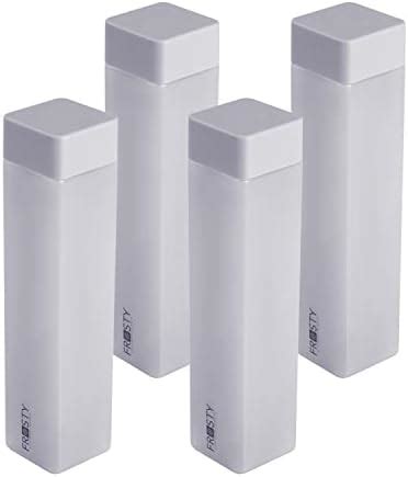 ATTRO Freezy 900ml Plastic Water Bottle - Compact & Sleek Square Fridge ...