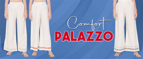 White Palazzo Pants Online: Embracing the Grace of Elegance with the C