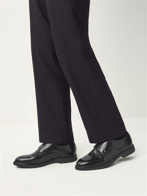 Buy Black Derby Shoes from Next India