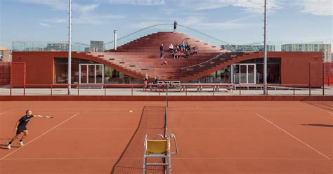 Straight Down the Line: 8 Tectonic Tennis Court Designs in Plan and ...