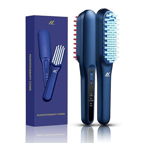 NexLev LED Phototherapy Comb | Scalp Massager with Hair Therapy|Red ...