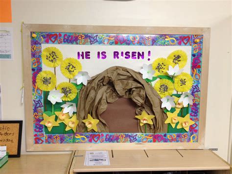 Easter Church Bulletin Board Ideas