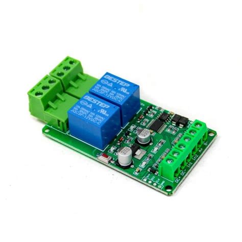 Buy 12V Modbus RTU 2 Channel Relay Module, Support RS485/TTL ...