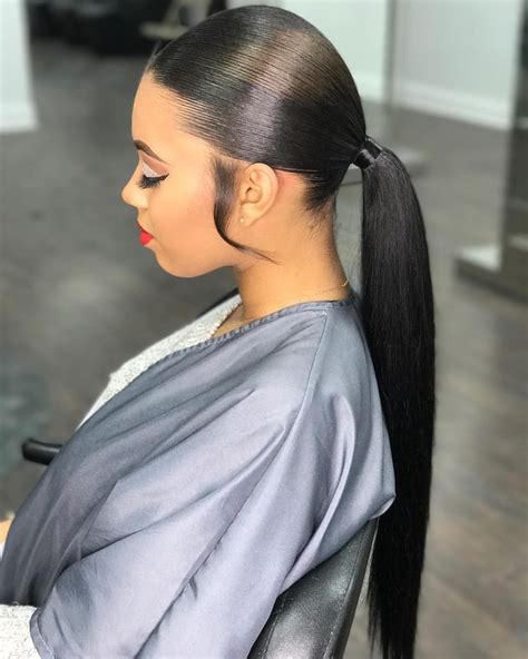 Sleek Ponytail Hairstyles For Black Hair | dev.onallcylinders.com