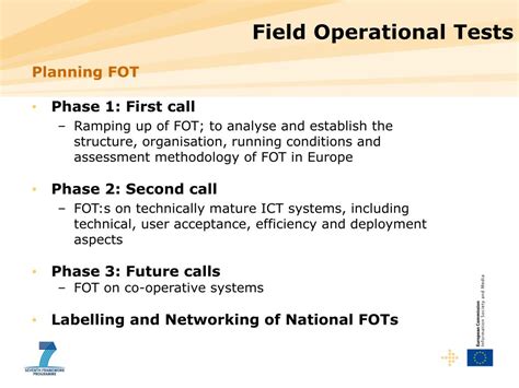 Image result for Field Operational Test PPT