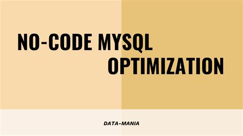 MySQL Select Optimization 的图像结果
