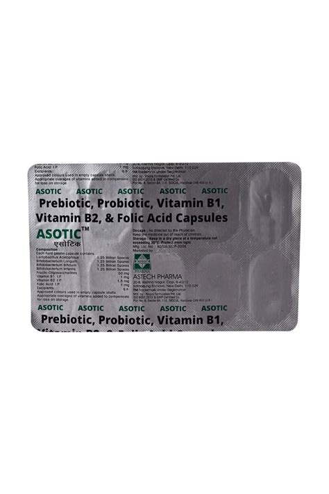 Asotic Capsule | Uses, Side Effects, Price | Apollo Pharmacy