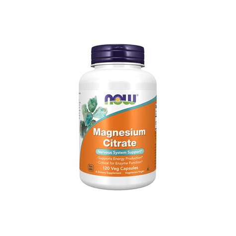 NOW Magnesium Citrate – CloverAlley PH