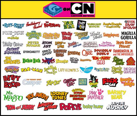 Boomerang on Cartoon Network - Content Lineup by ABFan21 on DeviantArt