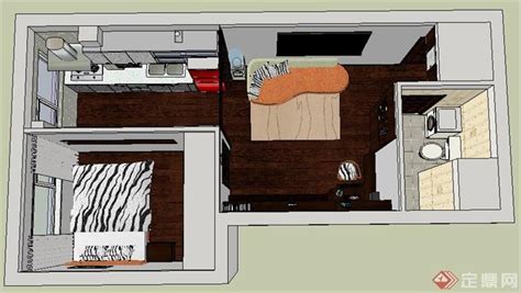 单身公寓设计-平面图|空间|家装设计|周淼淼 - 原创作品 - 站酷 (ZCOOL)