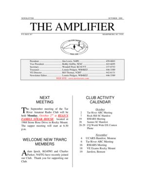 Fillable Online qsl October - QSL.net - qsl Fax Email Print - pdfFiller